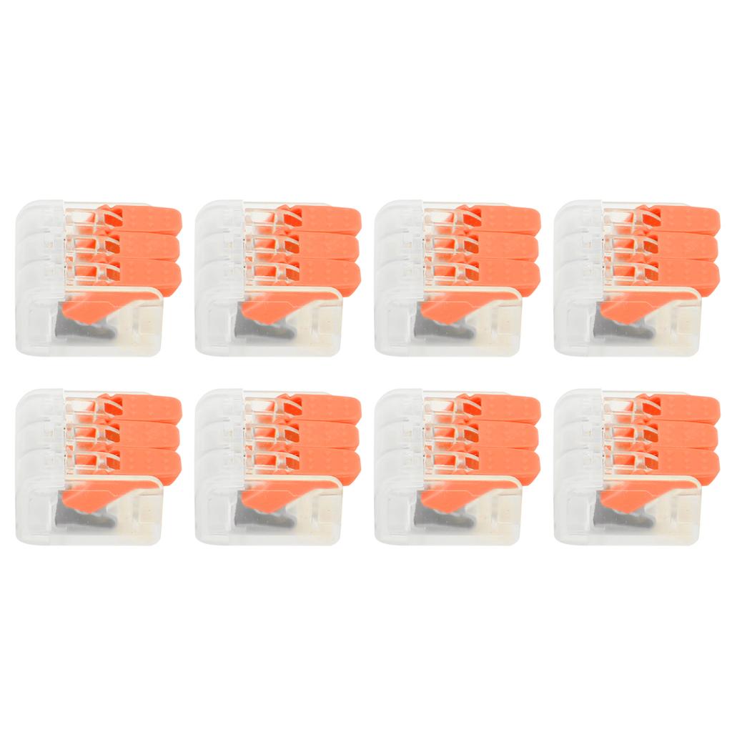 20Pcs Wiring Connector Building Lighting ScrewFree Quick Terminal Industrial Supplies PCT663