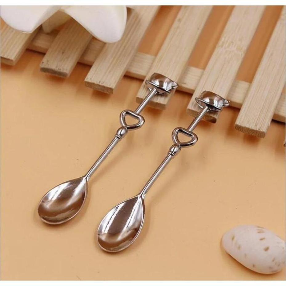 2 Pcs Couple Coffee Spoon Wedding Favors And Gifts Wedding Gifts For Guests Wedding Souvenirs Event & Party Supplies Wholesale