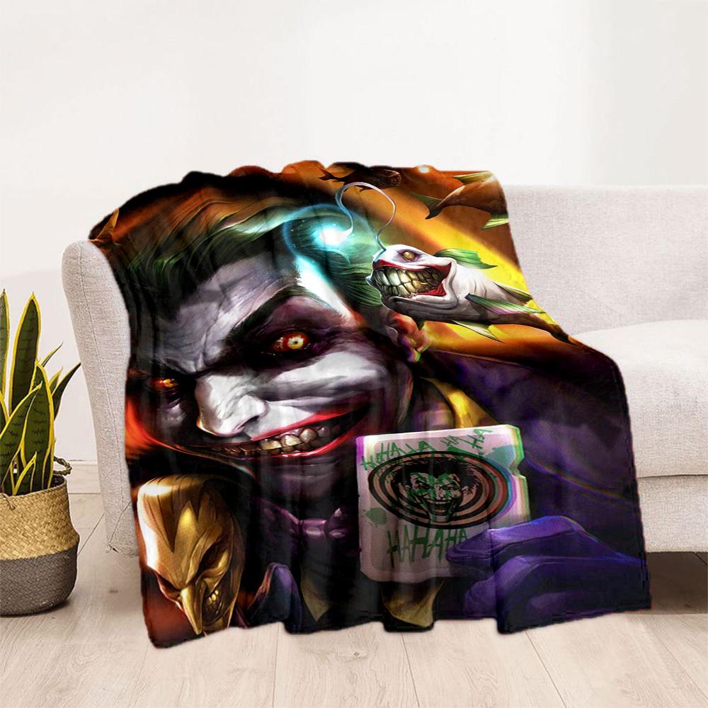 The Joker's Chaos Blanket Suitable for sofas,travel, living rooms also a good gift for friends and family Suitable for all seasons.
