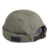 Adjustable Beanie Cap Stretchy Unisex Skullcaps Fashion Brimless Landlord Hat  Men Women