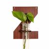 Wooden Hydroponic Planter Shelf A-Z Alphabet Flower Pot Water Plants Holder  Home Decoration