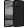 Case - Kwmobile - Samsung Galaxy A51 - Matte Black Silicone - Full Protection - Modern Design