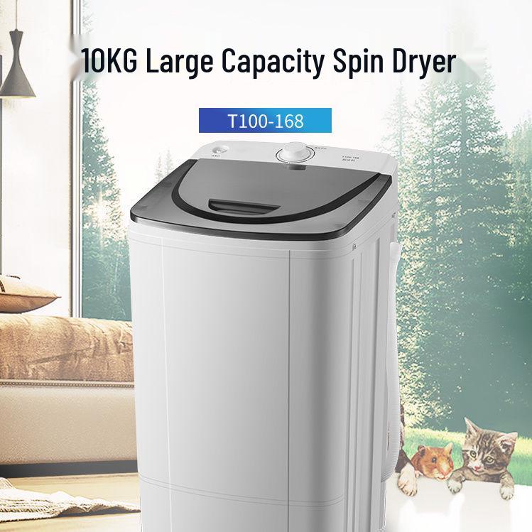 Стиральная машина с большой загрузкой и функцией отжима для одежды и обуви - Идеально подходит для общежитий и съемного жилья