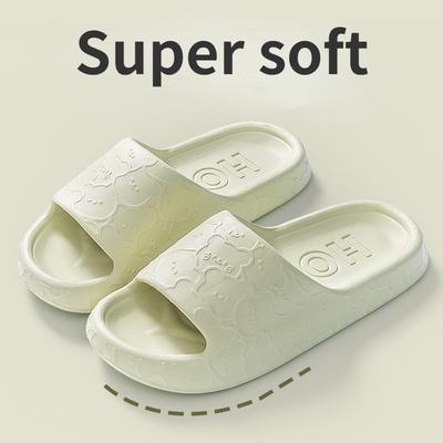 Eva Home Summer Мужские ноги Чувствуют себя Пара Дома Ванная Комната Непромокаемые и Противоскользящие Тапочки Женские