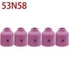 5PCS TIG Gas Lens Alumina Nozzle Ceramic Cups for Replacement Use in WP 92025 and Chuck TIG Welding Torch Models