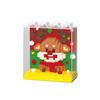 Christmas Gift Box, Cartoon Dolls, Small ParticleBuilding Block Toys