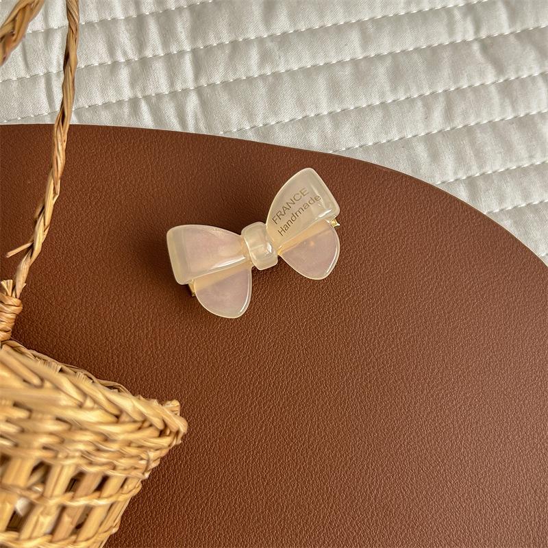 Милая заколка-бант из ацетата желеобразного цвета - Сладкий темперамент, аксессуар для волос для девочек