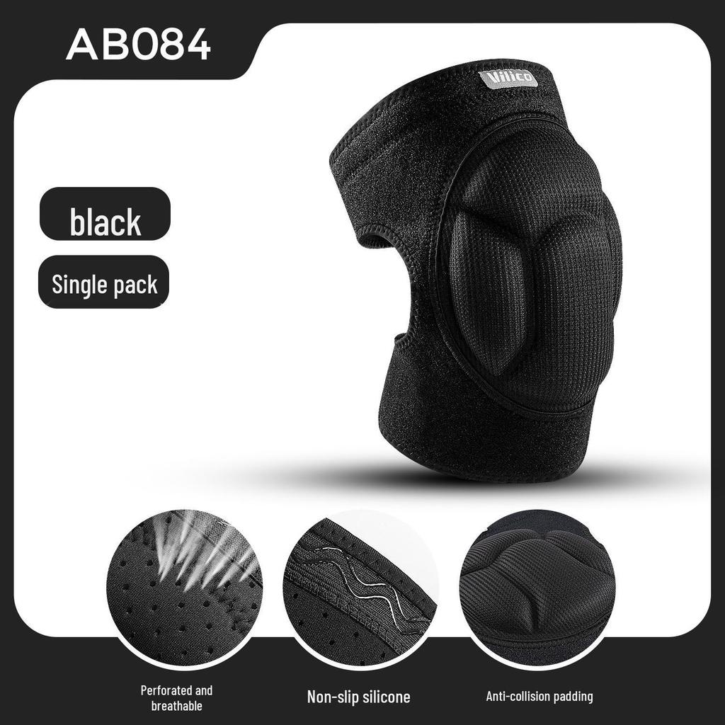 Дышащие наколенники на липучке против ударов: Амортизирующее, Удобное Спортивное Снаряжение