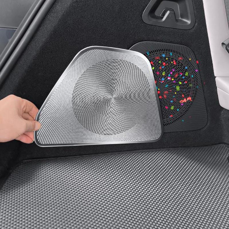 For Geely Galaxy M9 2025 2026 Trunk Speaker Covers Air Vent Protective Mesh Grill Interior Styling Accessories