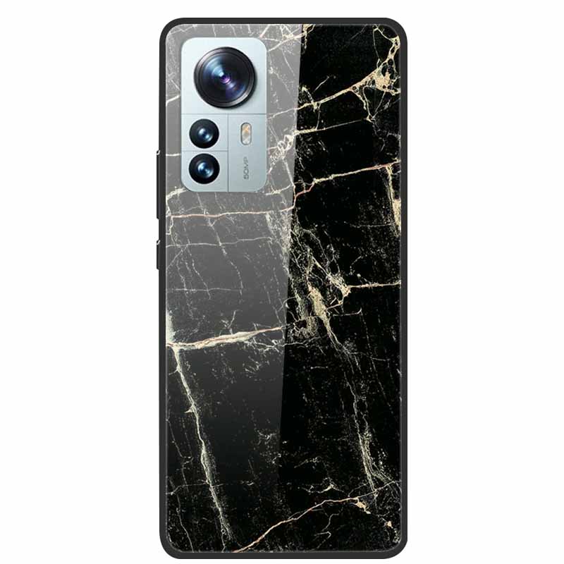 Чехол для Redmi Note 12S Закаленное Стекло Жесткая Задняя Крышка для Xiaomi Redmi Note 12 Note12 Pro 4G 5G Чехлы для Телефона Note12S 12 S 12Pro