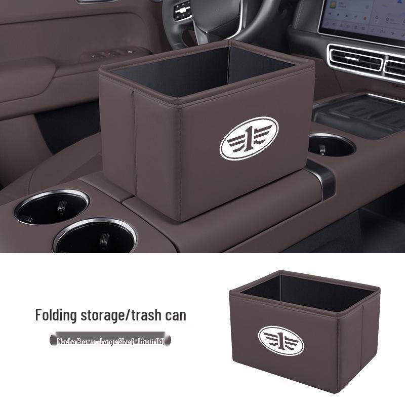 Car Storage Boxes/Folding Trash Cans for FAW Weizhi V2/V5, Xiali N5/N7, Junpai D50/A70