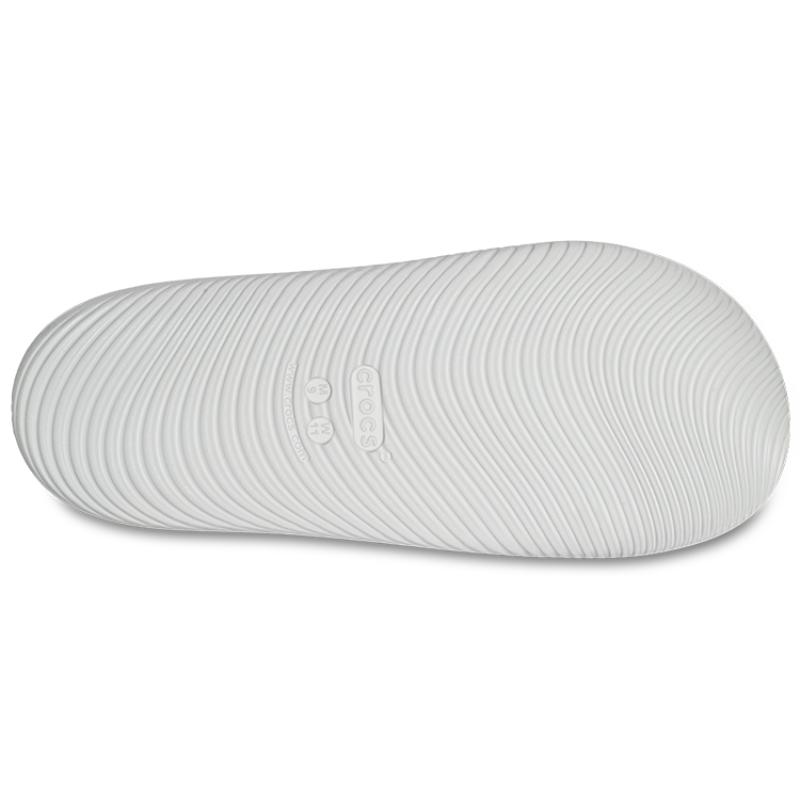 Crocs EVA Шлепанцы с круглым носком, без застежки, унисекс, атмосферно-серые