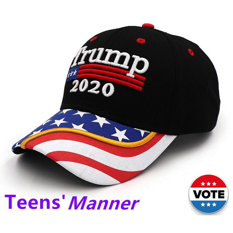 Президент Дональд Трамп 2020 Флаг США Бейсболка Шляпа Сделать Америку Великой
