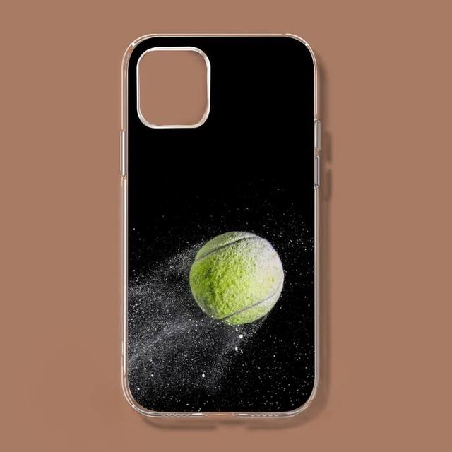 Чехол для телефона с теннисным принтом для Iphone 11 12 13 Mini Pro Xs Max 8 7 6 6s Plus X 5S Se 2020 Xr