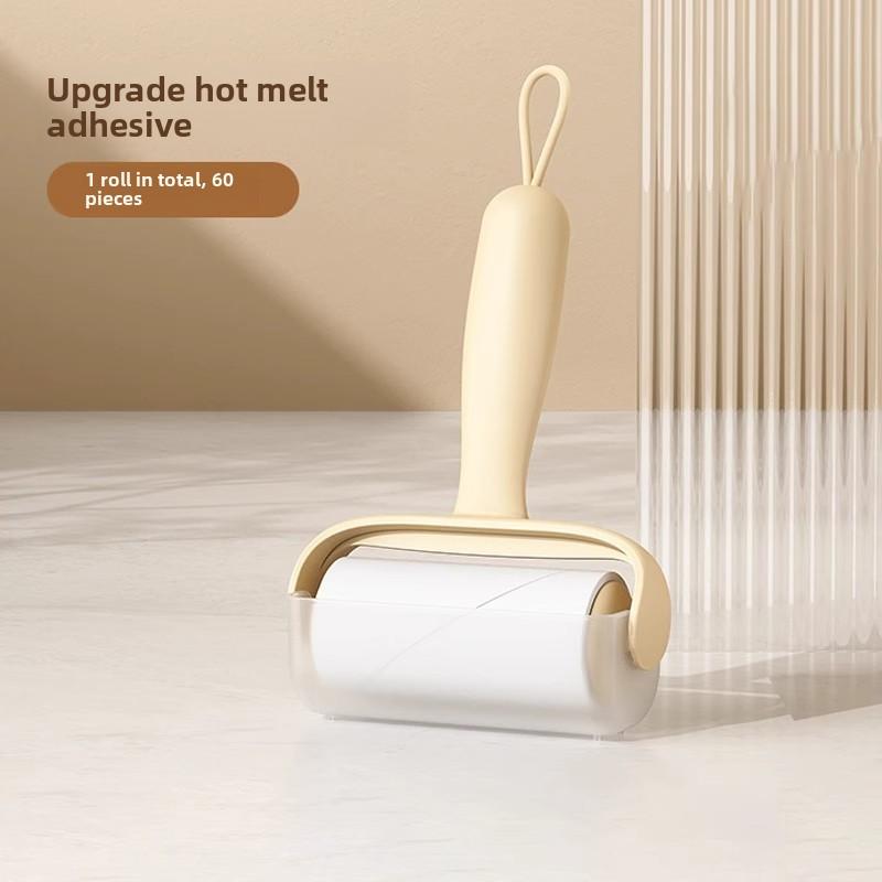 Бытовая щетка для волос со съемным сменным бумажным валиком - Мощный инструмент для удаления пыли с домашних животных для чистки одежды, волос и шерсти питомцев