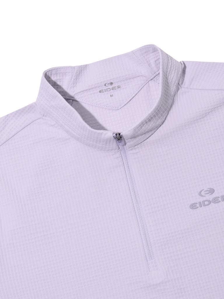 EIDER Performance Women'S Airwave Long Sleeve Zip-Up T-Shirt_Lilac
