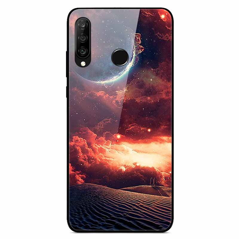 Для чехлов Huawei P30 Lite P30Pro P20pro P20Lite Роскошные закаленные стеклянные жесткие задние чехлы для Huawei P20 Pro P30Pro Fundas Capa P20