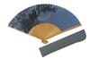 Folding Owl Design for Good Fortune and Made by Kyoto Comes with Fan Case and Paper Box [Hasegawa] Men's Fan, Wealth, Craftsmen,