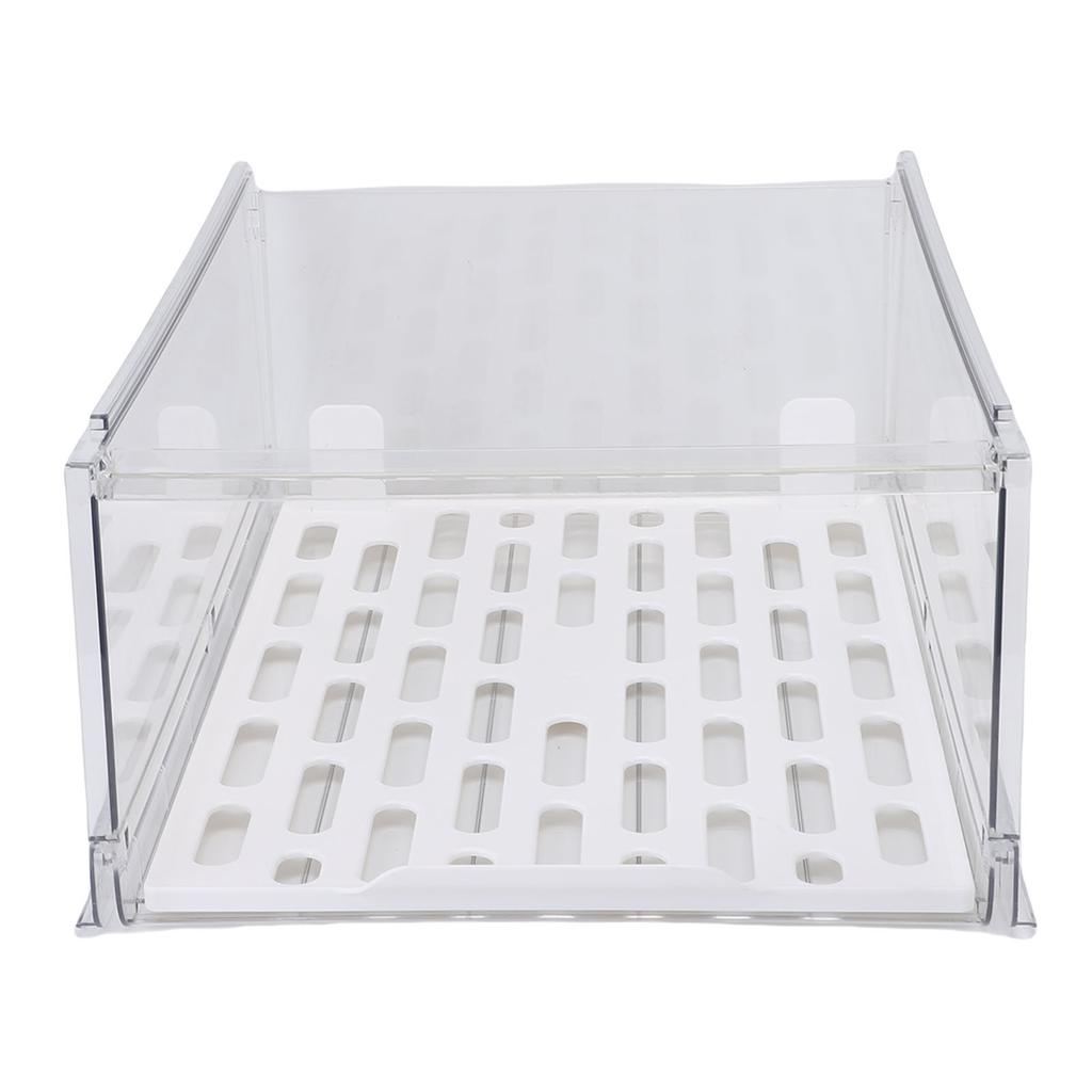 Closet Storage Box PET Stackable Clear Shelf Organizer Drawer Storage Bin for Wardrobe Bedroom Cupboard Kitchen