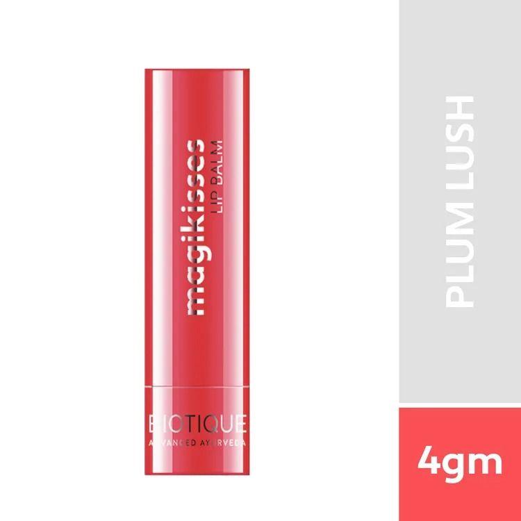 Бальзам для губ Слива (4 г), Magikisses Lip Balm Plum Lush,  Biotique