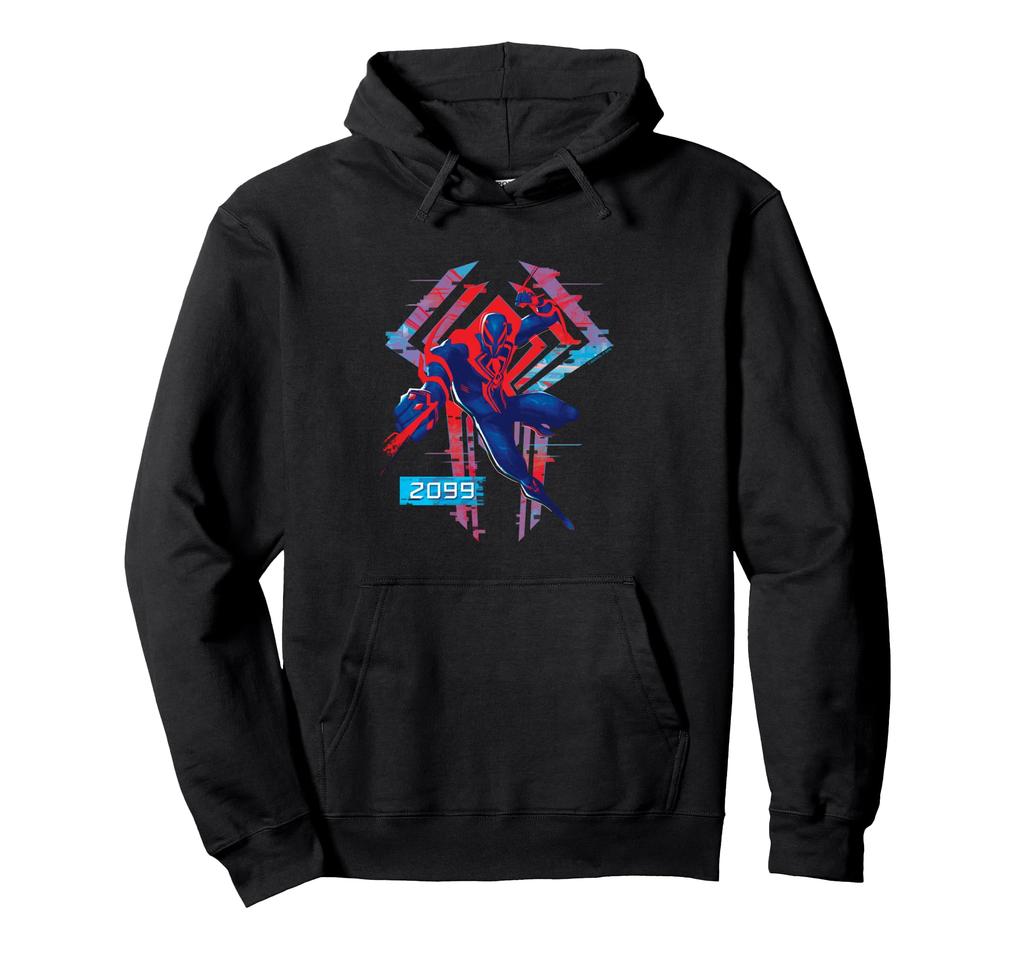 Marvel Spider-Man: Into the Spider-Verse Part 1 2099 Logo Hoodie