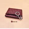 Woven Pattern Women's Mini Coin and Card Purse
