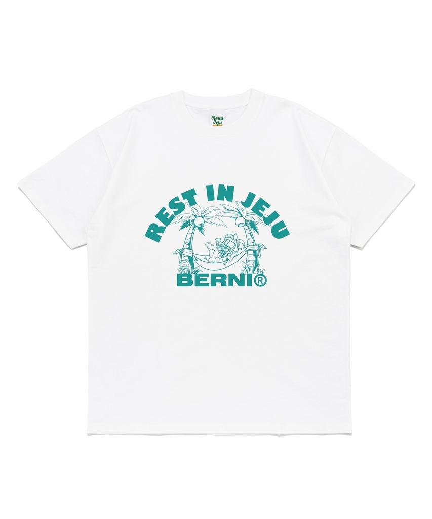 BERNI Jeju Гамак Футболка с коротким рукавом (белый)