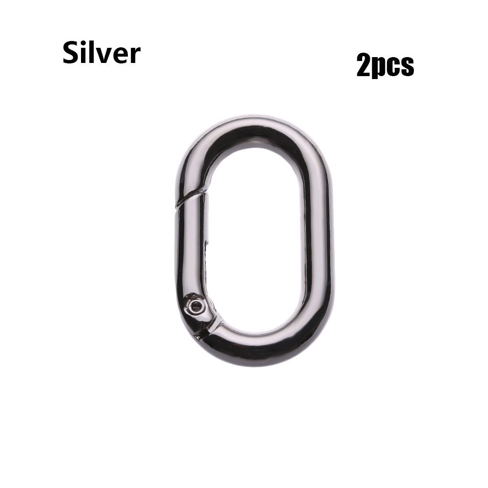 Accessories Camping Hiking Outdoor Carabiner Bag Belt Buckles Spring Oval Rings Handbags Clips