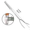 304 Stainless Steel Meat Carving Fork, Practical Multi-Purpose Professional Kitchen Utensil, for