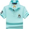 Премиальная мужская оригинальная рубашка-поло Paul - Короткий рукав, Летний отложной воротник, 100% хлопок, Доступны большие размеры