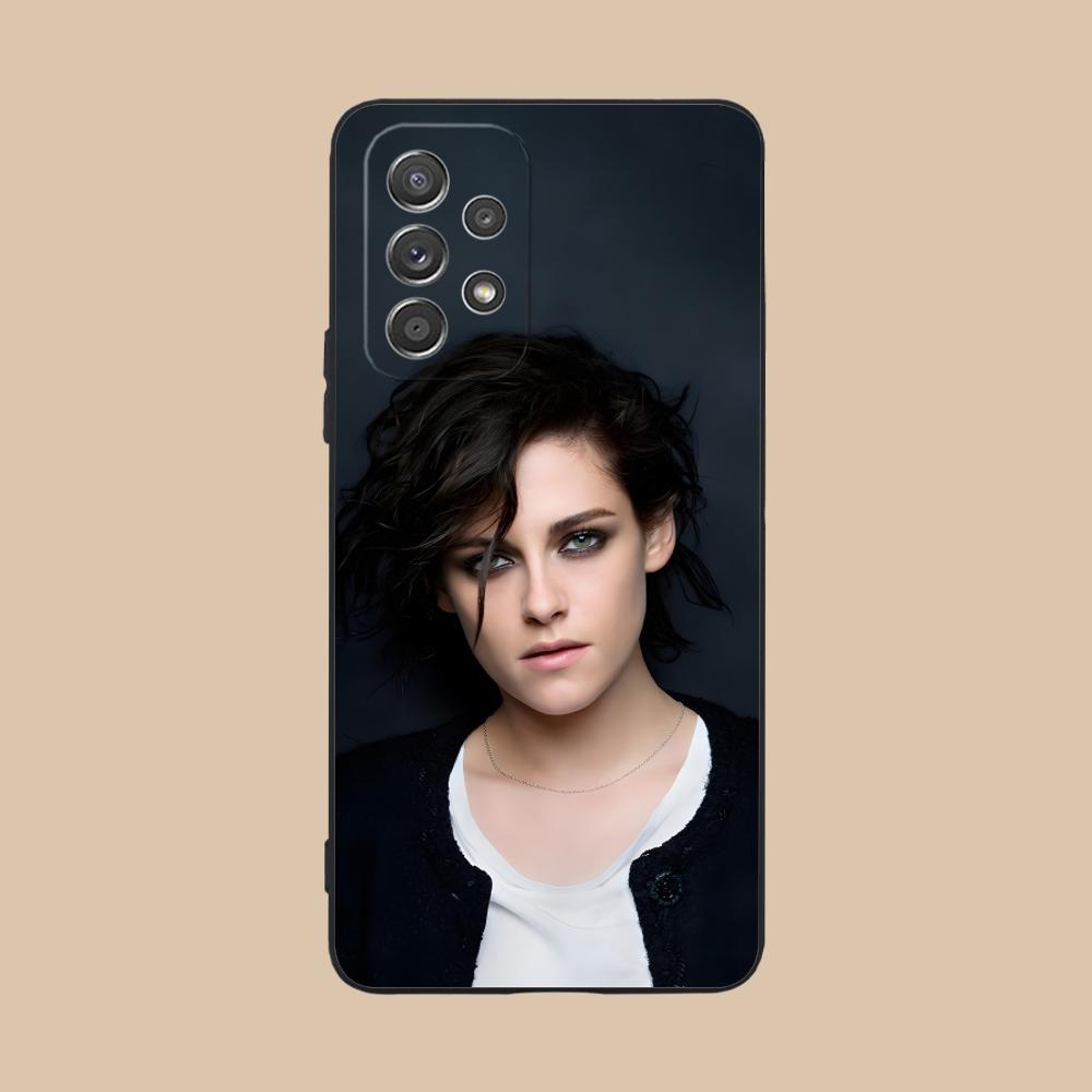Чехол для мобильного телефона Кристен Стюарт для Samsung Galaxy A56 55 54 53 52 51 36 35 34 23 16 15 5G Цветной чехол Красивый чехол