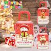 2025 New Doll Travel Suitcase Mini Size Carry-on Trolley Case Simulation Luggage Doll Accessories Christmas Candy Box Plastic