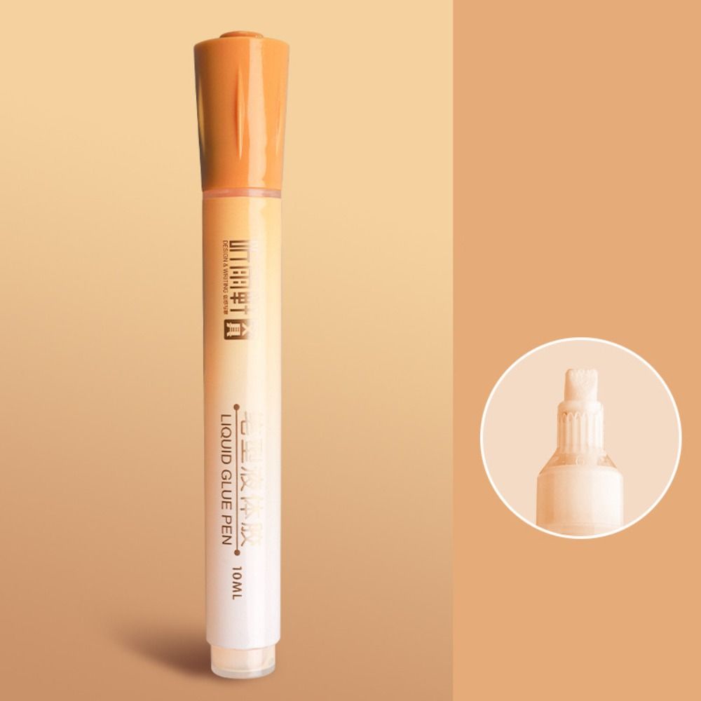 High Viscosity Liquid Glue Stick Pen Shape Double Sided Adhesive High Quality Dot Glue Pen Student