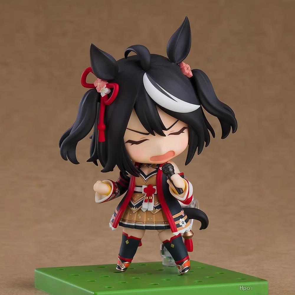 Аниме фигурка Uma Musume Pretty Derby №2468 - Kitano Black, Сменные лица, Подвижные суставы, Фигурка