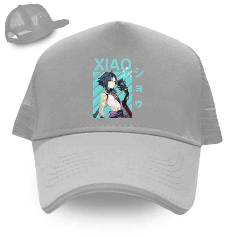 Мужской Xiao Genshin Impact Манга Бейсболка Япония Аниме Игры Унисекс Женские Кепки Мода Хип-Хоп Шляпа