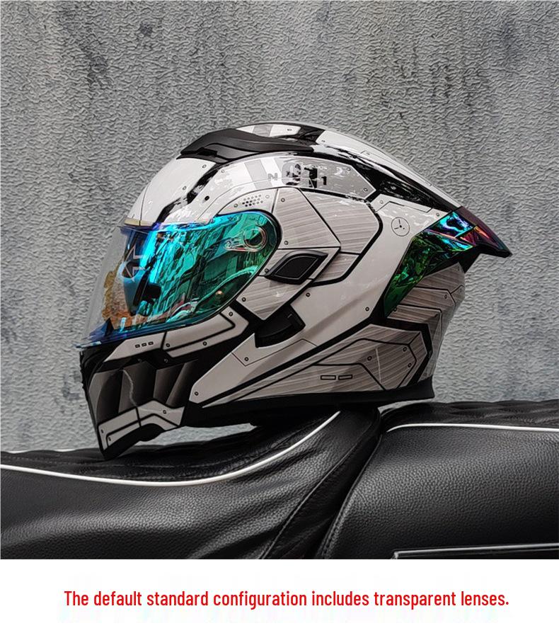E5GOrz Откидной Мотошлем для Мужчин и Женщин – Интеграл, Всесезонный со Слотом для Bluetooth, Большим Задним Спойлером, Сертифицирован 3C