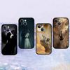 Черный чехол для телефона Court M-mists And Furys, подходящий для iPhone 17, 16, 15, 11, 13, 14 Pro Max, Plus, X, XR, XS Max, 13 Mini