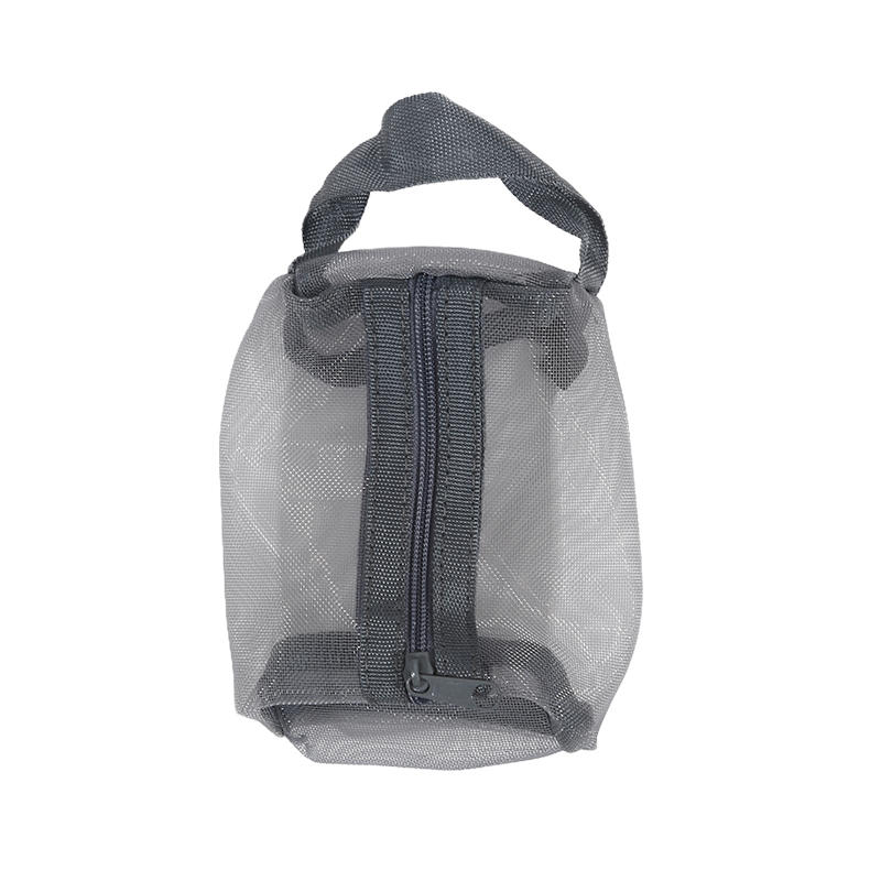 Портативная квадратная сетчатая сумка для хранения, квадратный сетчатый кошелек для монет, сетчатый чехол на молнии, косметичка