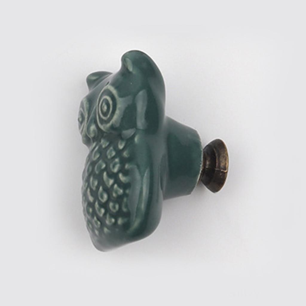 Cartoon Owl Design Kitchen Cabinet Knobs Decorative Cabinet Drawer Bookcase Handle for Cabinets Cupboard Kitchen