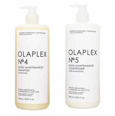 Olaplex Salon Size Set № 4 и № 5 Шампунь/Кондиционер [1000 мл каждый]