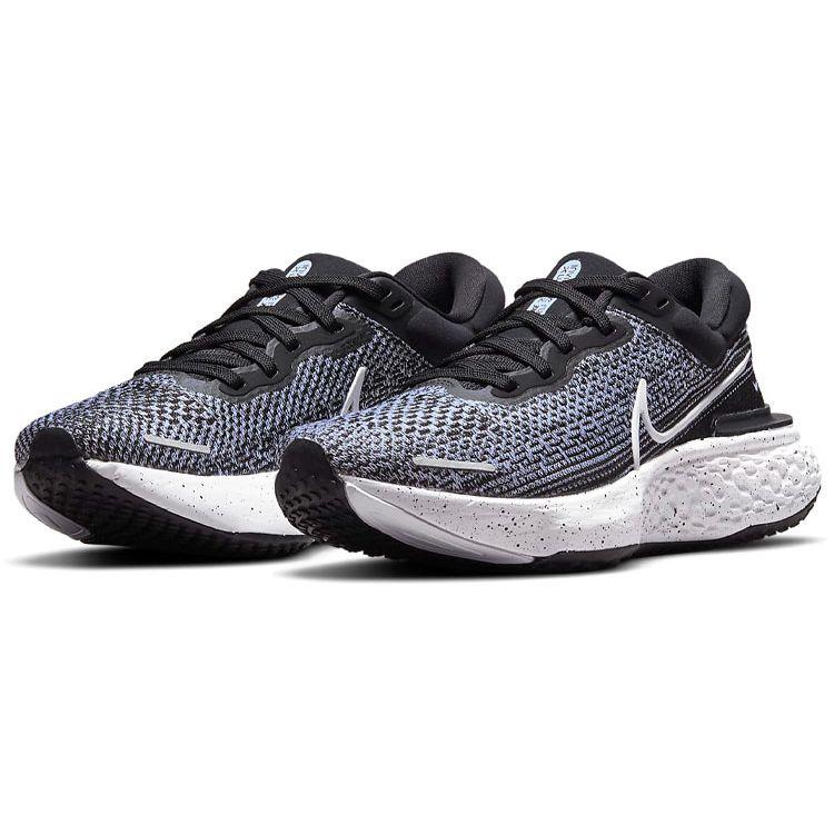 Nike ZoomX Invincible Run Flyknit Белые Черные Женские Кроссовки Серые CT2229-103