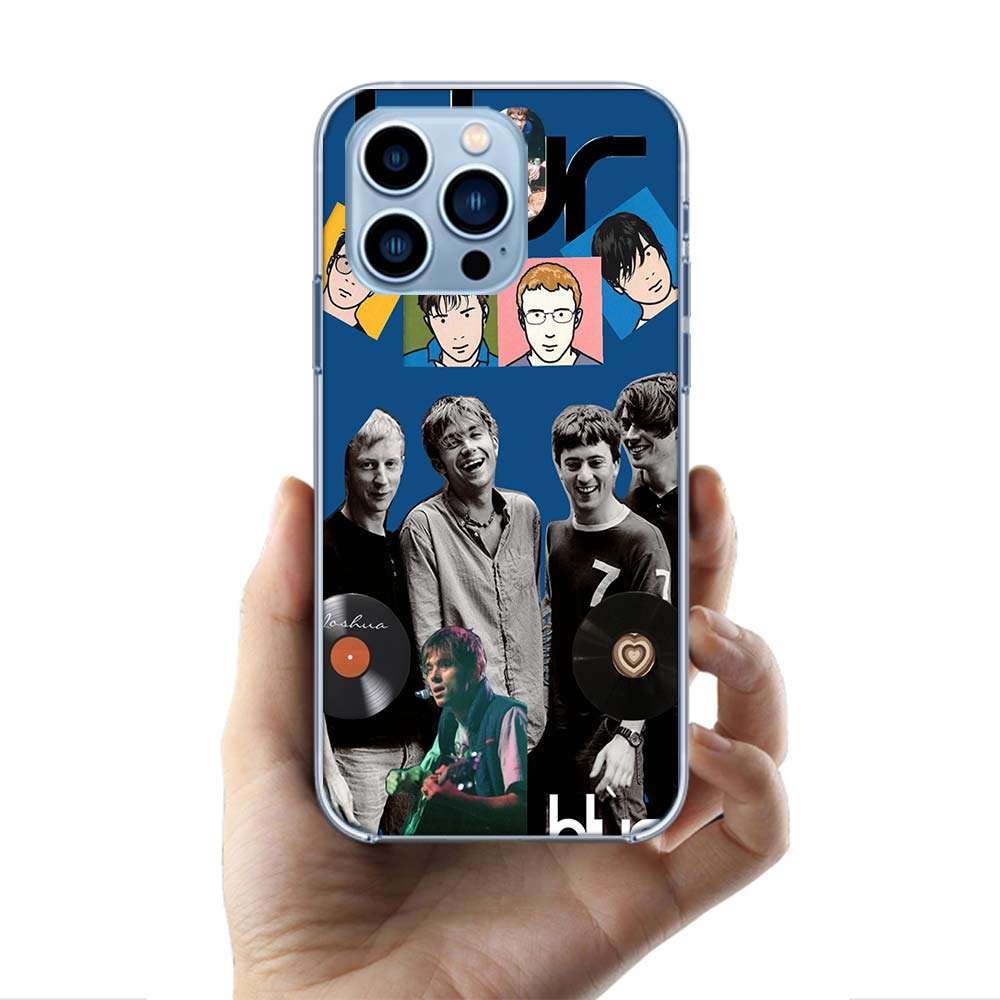 Blur Band Cases Phone Case For Iphone 17E 16E 17 Air 16 Pro Max 15 Pro 14 Plus 11 13 12 Mini Cover Cases Compatible with Suitabl