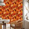 Ink Orange, Red and Gold Wallpaper for Living Room and Bedroom 50x1000