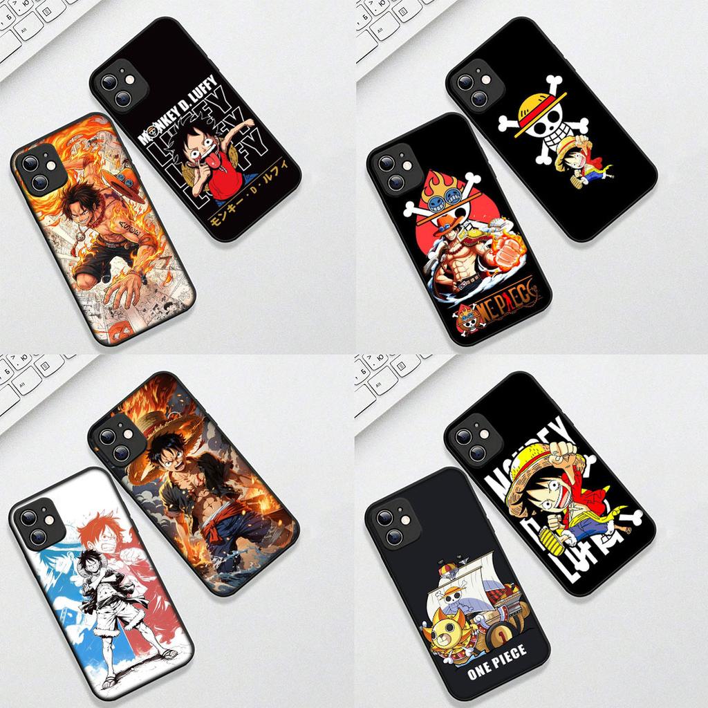 for Samsung Galaxy S20 S22 S21 FE Ultra Plus A07 A17 A15 A16 A25 A57 A37 Phone Cover Soft Case Portgas D Ace One Pieces Luffy