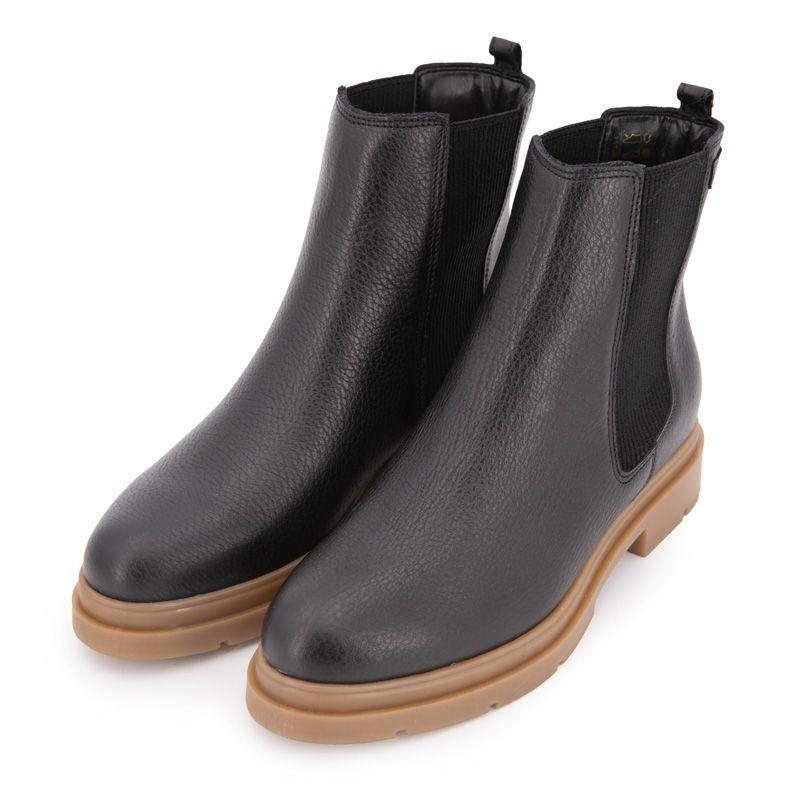 Ботинки челси Selma черного цвета с резиновой подошвой для женщин LES TROPEZIENNES PAR M.BELARBI