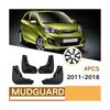 4 шт. автомобильные брызговики для Kia Picanto 2011-2018, брызговики, брызговики на крыло, брызговики