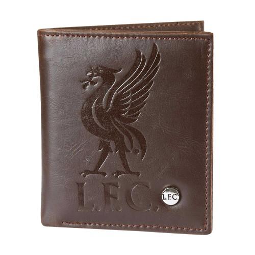 Liverpool FC Luxury Crest Faux Leather Football Wallet