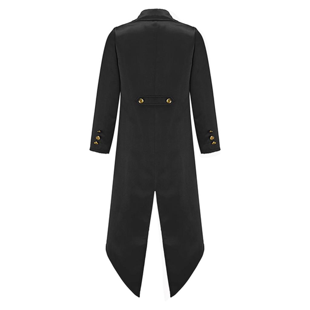 Фрак в стиле Ренессанс в стиле стимпанк для мальчиков и девочек, детский средневековый винтажный викторианский готический сюртук