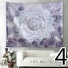 Градиент Мандала цифровая печать настенный полиэстер гобелен украшение для дома, гостиной, пикника на открытом воздухе