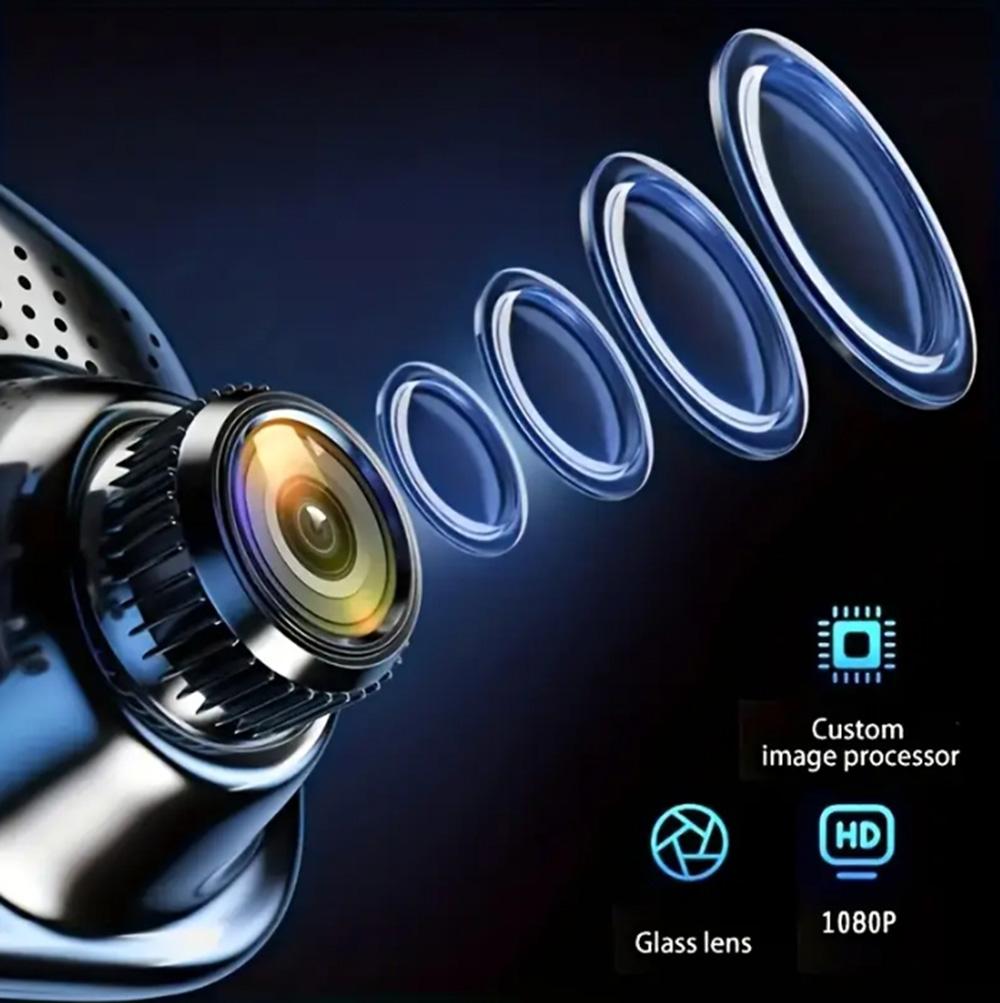 Улучшенное тонкое зеркало заднего вида с автомобильным видеорегистратором 1080P для автомобильной камеры, двухлинзовый видеорегистратор, передняя и задняя камера, видеорегистратор